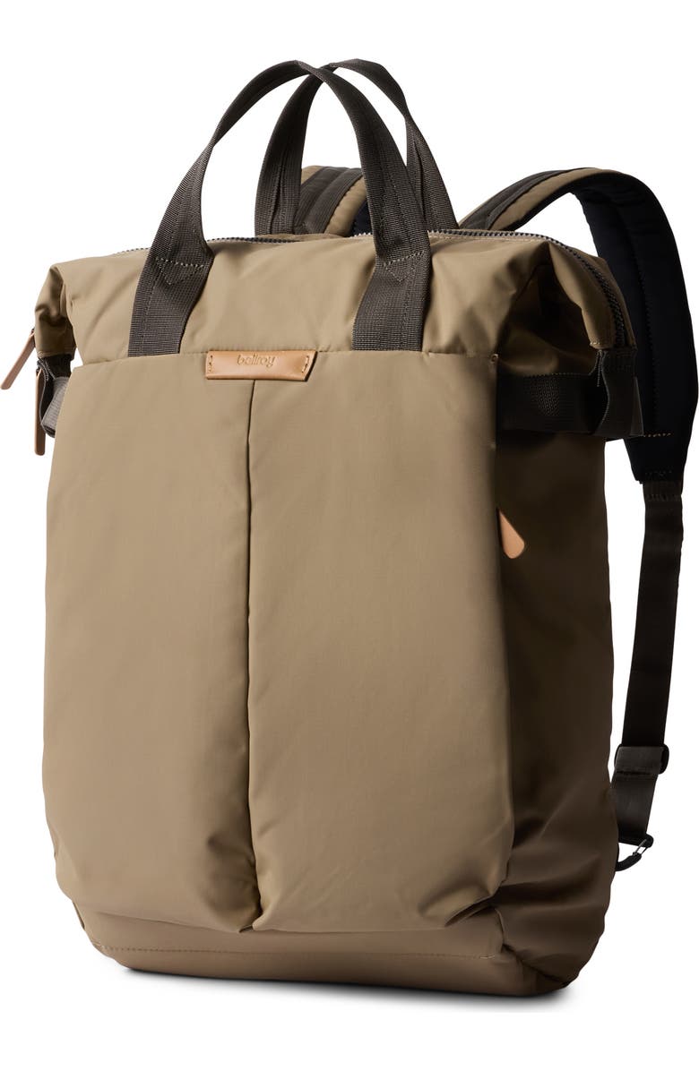 Bellroy Tokyo Water Resistant Tote Backpack, Main, color, Khaki