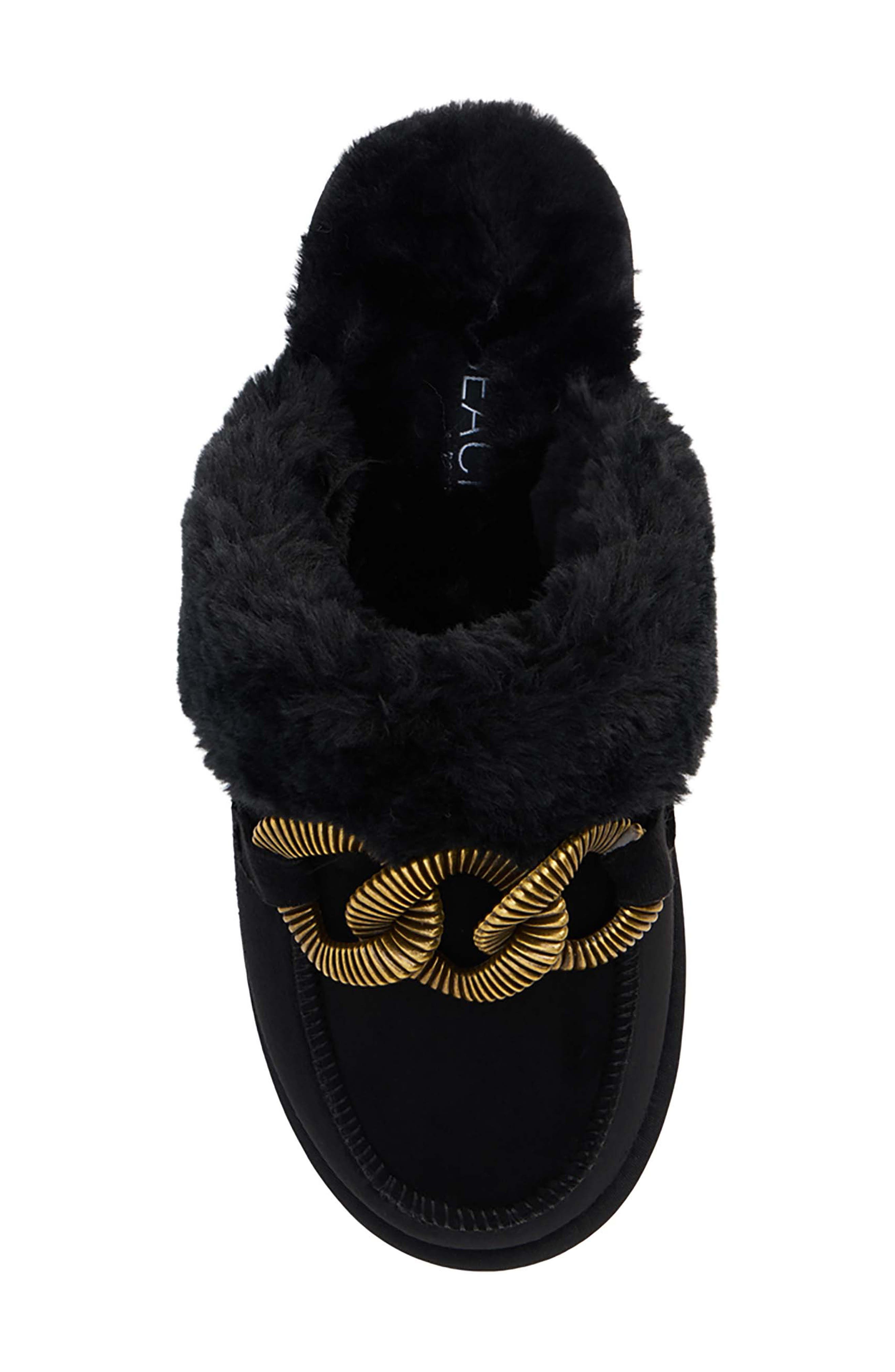 Coconuts by Matisse Taos Faux Fur Slipper, Alternate, color, 