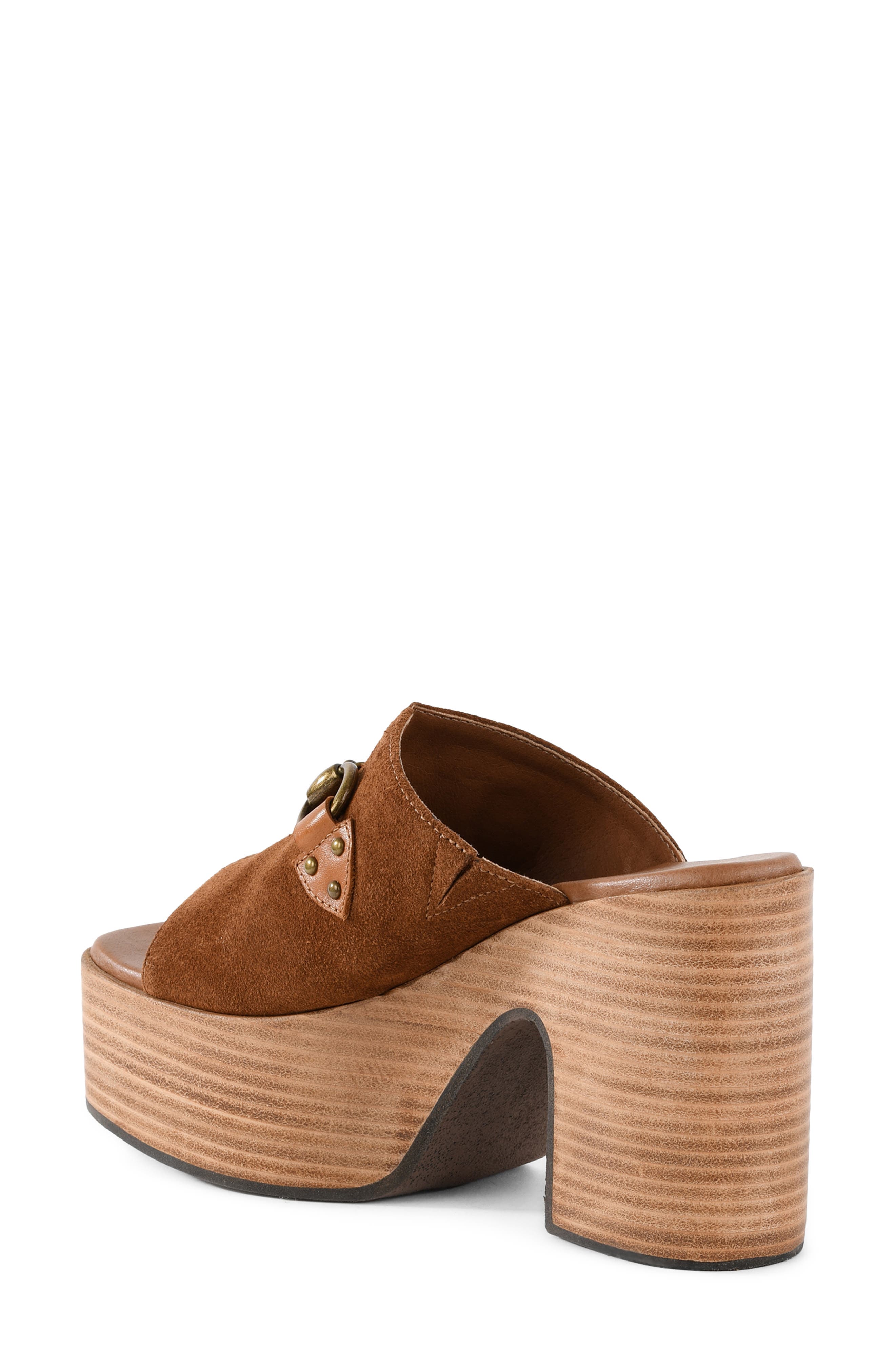 Take the Lead Platform Sandal, Alternate, color, TAN