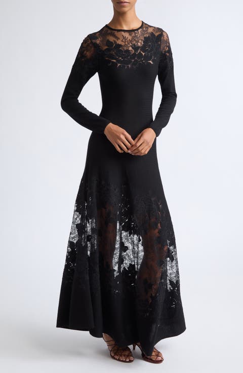 Clemence Long Sleeve Lace Dress