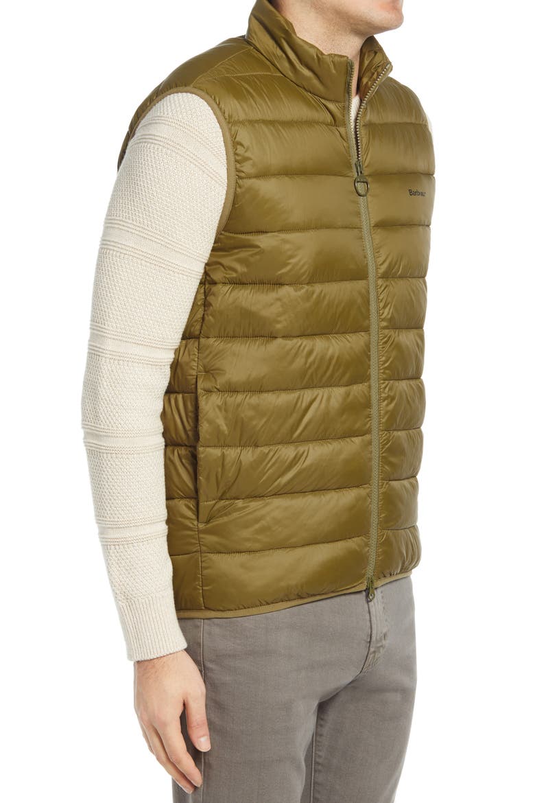 Gretby Quilted Vest, Alternate, color, FIR GREEN