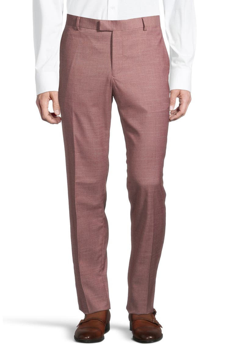 Two-Button Suit, Alternate, color, BURGUNDY