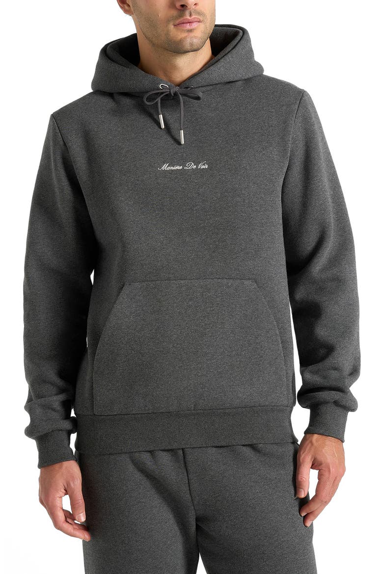 Signature Regular Fit Hoodie, Alternate, color, Charcoal Grey