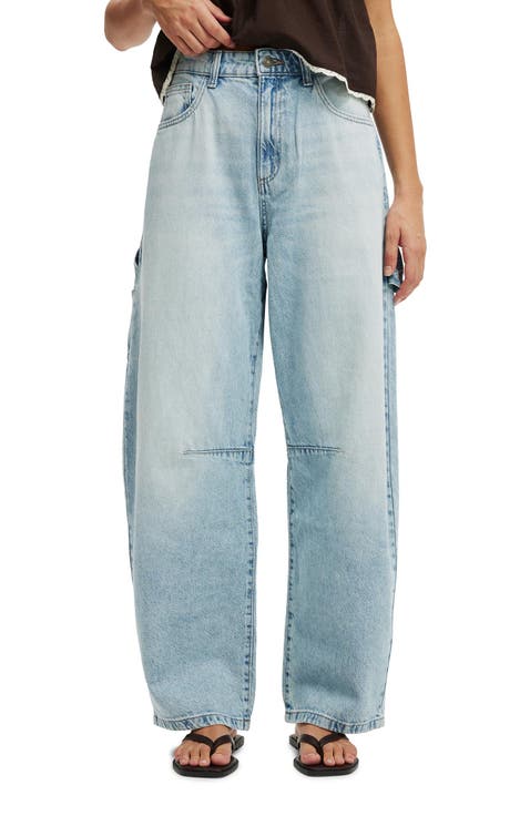 Danie Barrel Denim Pants Jeans Female 2
