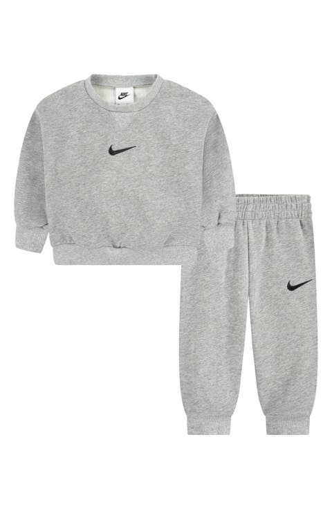 Essential Fleece Crewneck Sweatshirt & Joggers Set (Baby)