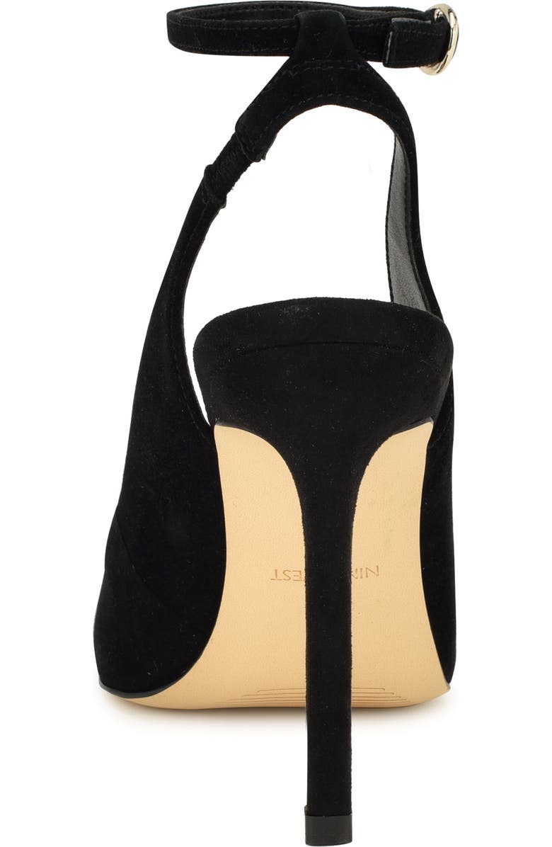 Nine West Taran Ankle Strap Pointed Toe Pump, Alternate, color,