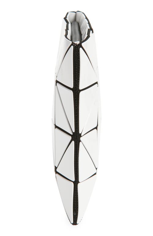 Bao Bao Issey Miyake Lucent Zip Pouch In White