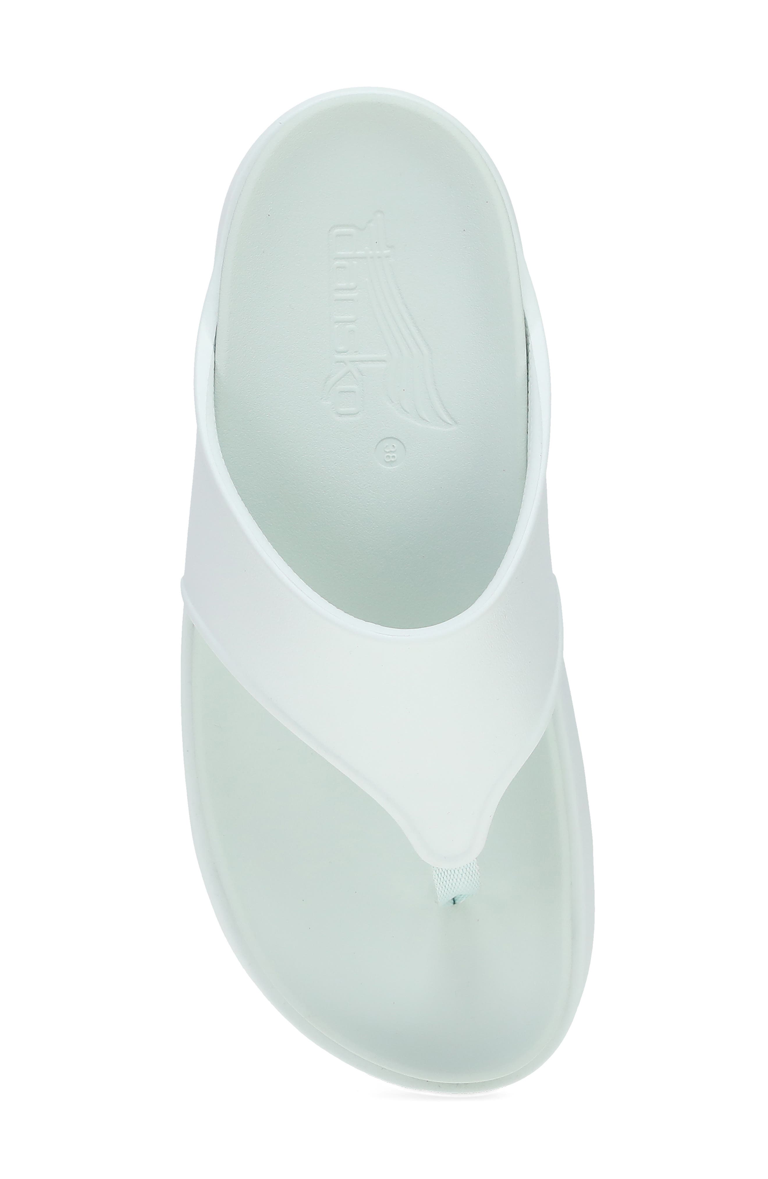 Dansko Devyn Platform Flip Flop, Alternate, color, Blue