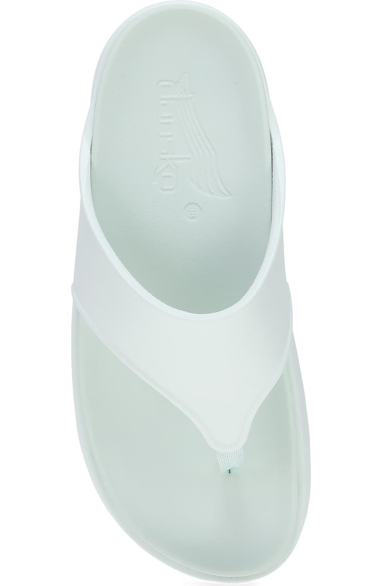 Dansko Devyn Platform Flip Flop, Alternate, color, Blue