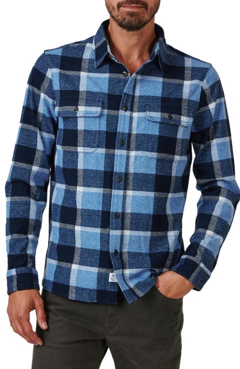 Generation Stretch Plaid Button-Up Shirt