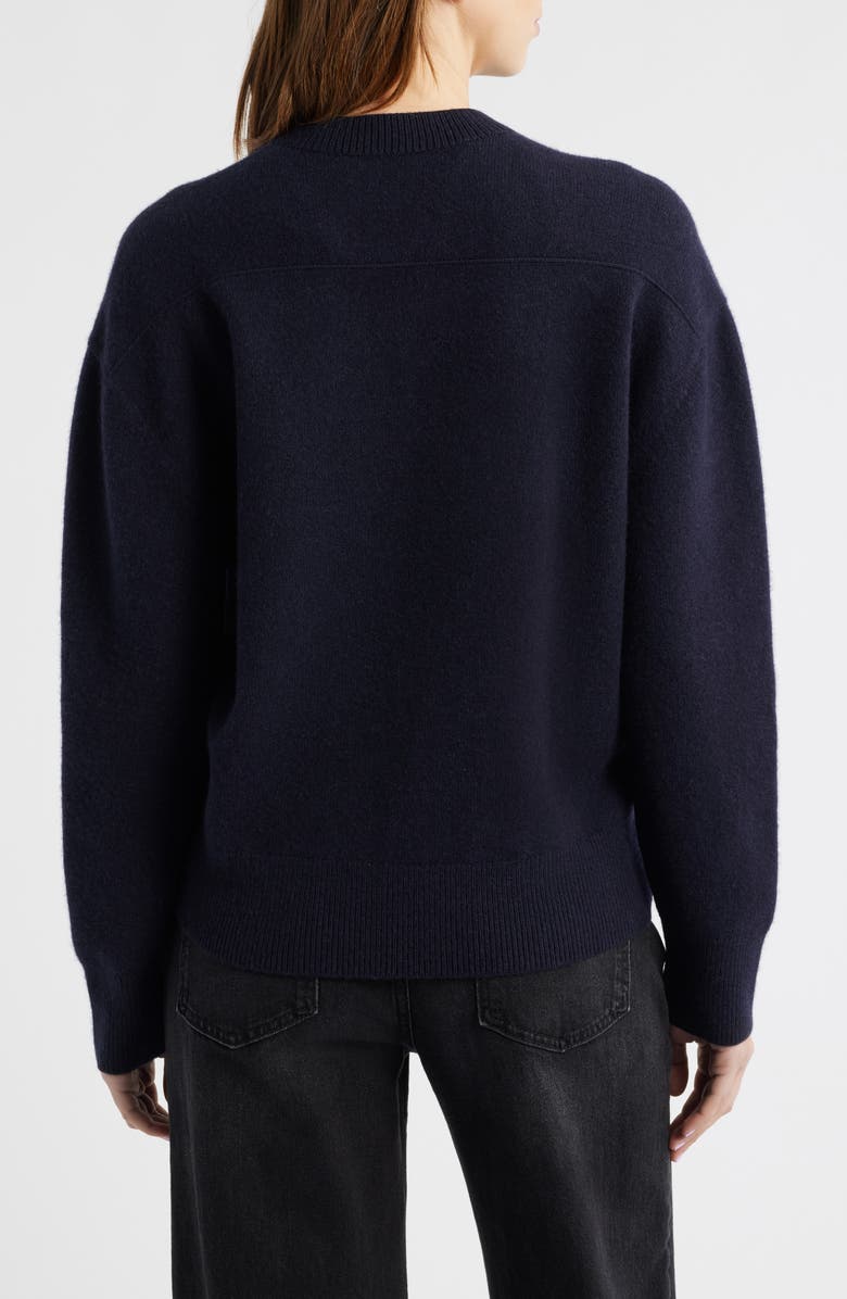COS V-Neck Sweater, Alternate, color, Blue Dark