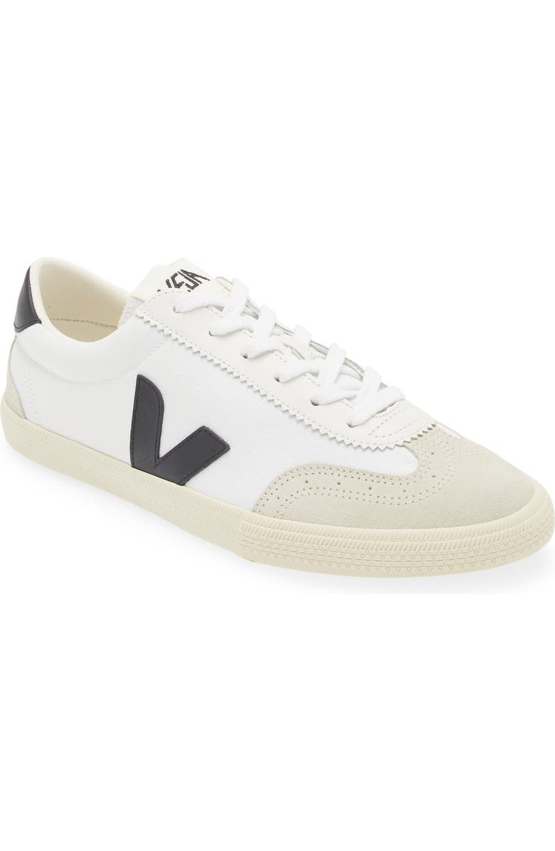 Veja Volley Canvas Sneaker, Main, color, White Black
