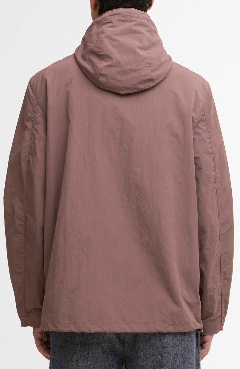 Barbour Baywick Showerproof Hooded Jacket, Alternate, color, Peppercorn