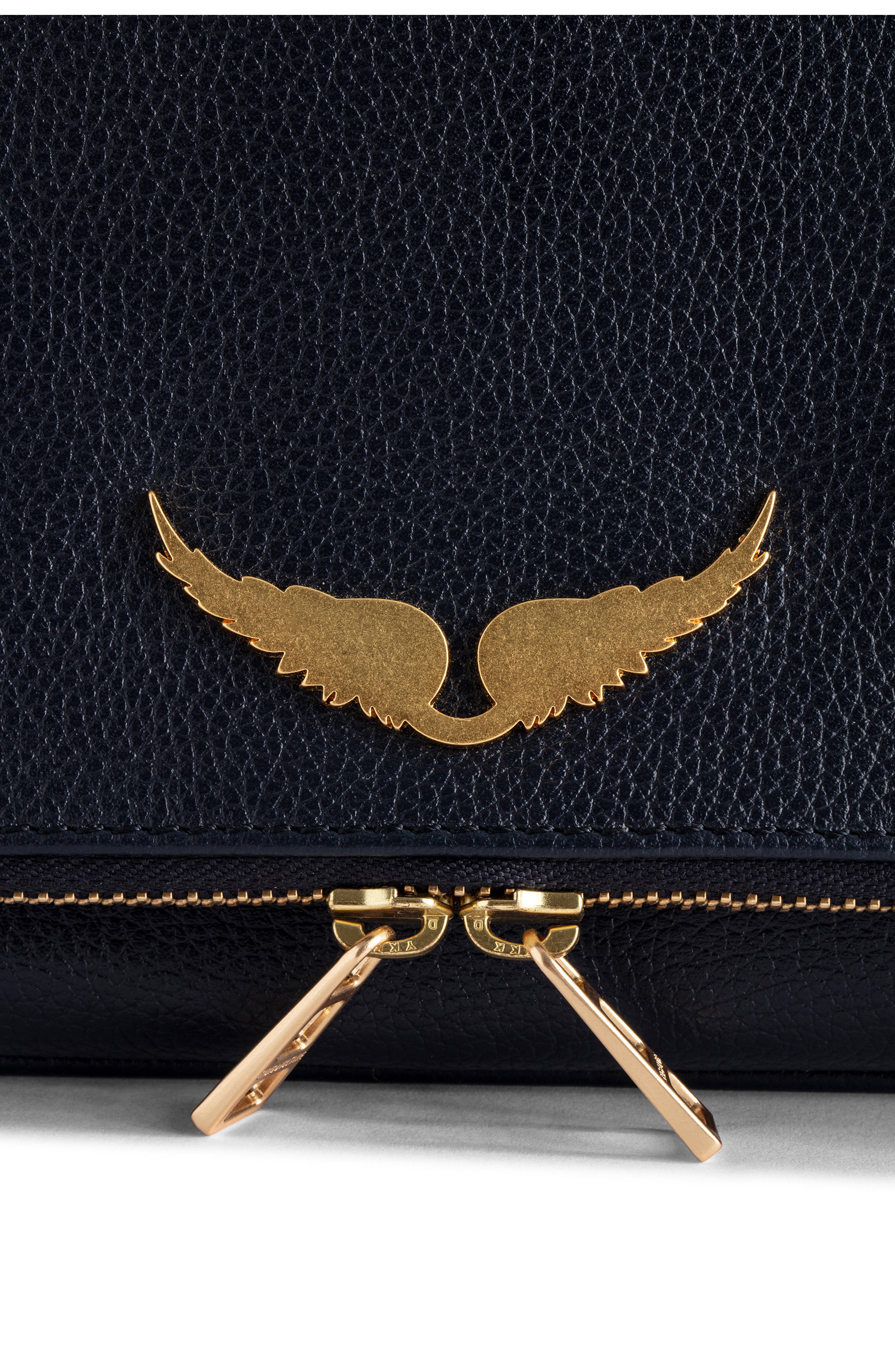 Женские сумки Zadig & Voltaire Rock Grained Leather Crossbody Bag — фото 4