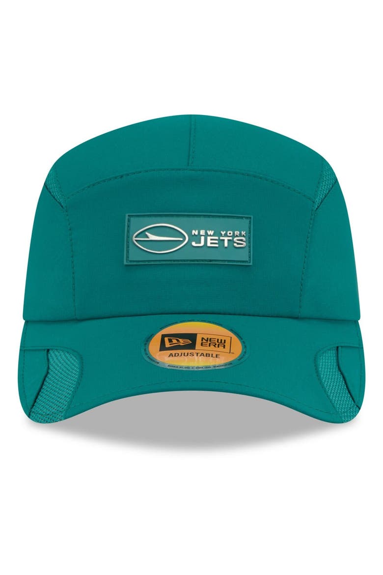 Men's New Era Green New York Jets 2025 Sideline  Runner Adjustable Hat, Alternate, color, Green