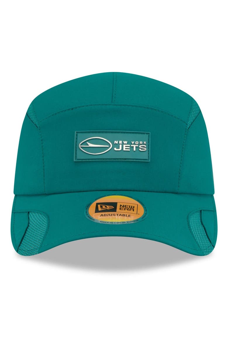 New Era Men's New Era Green New York Jets 2025 Sideline Runner Adjustable Hat, Alternate, color, Green