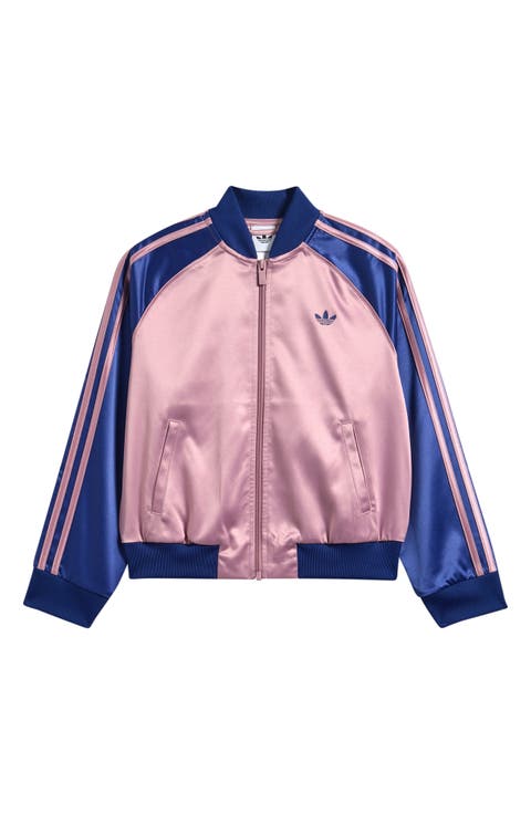 Kids' Satin SST Track Jacket