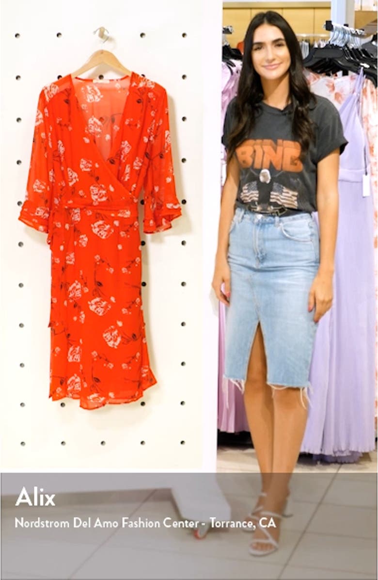 Lulu Wrap Dress, sales video thumbnail