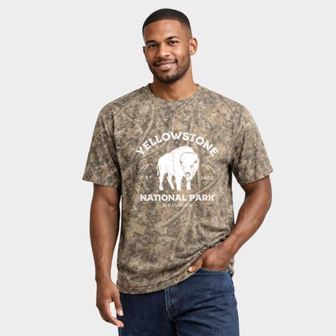 Vintage Yellowstone National Park Heavyweight Tee