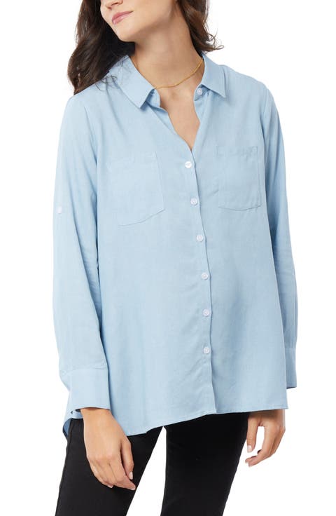 Button-Up Maternity Shirt