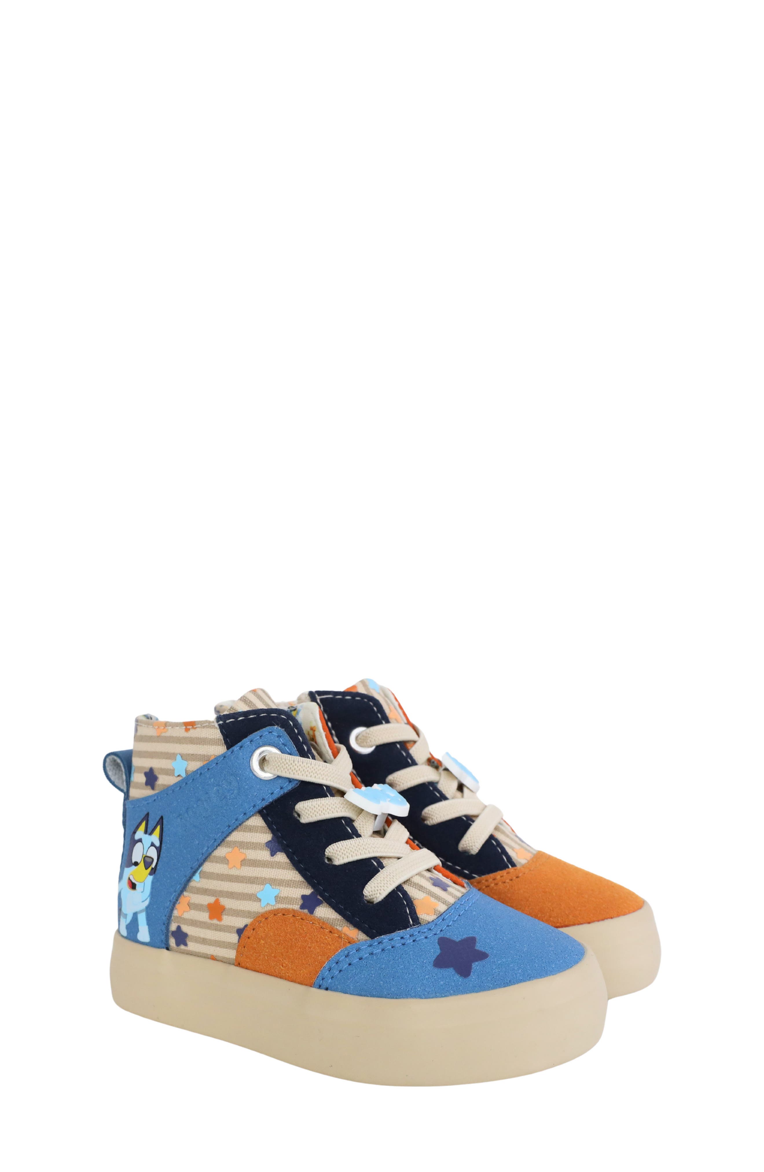 Ground Up Kids' Colorblock Bluey High Top Sneaker, Main, color, 