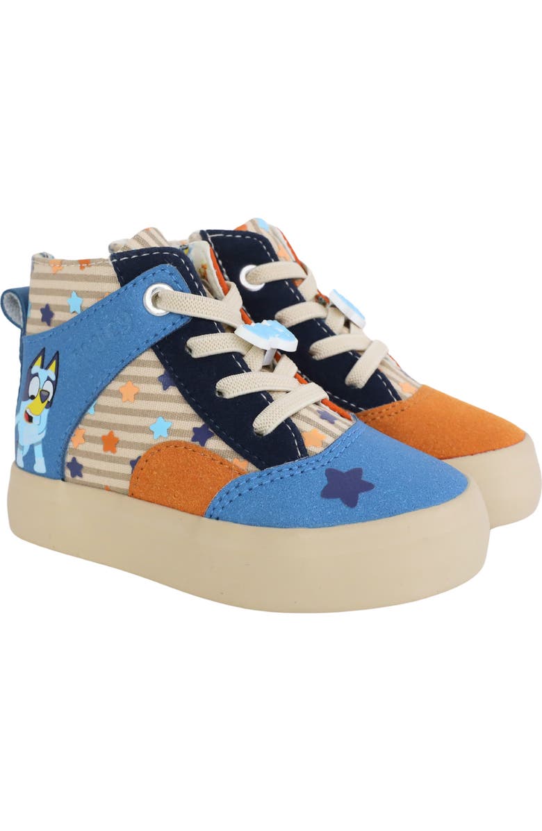 Ground Up Kids' Colorblock Bluey High Top Sneaker, Main, color,