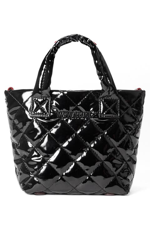 Petite Metro Deluxe Quilted Nylon Tote