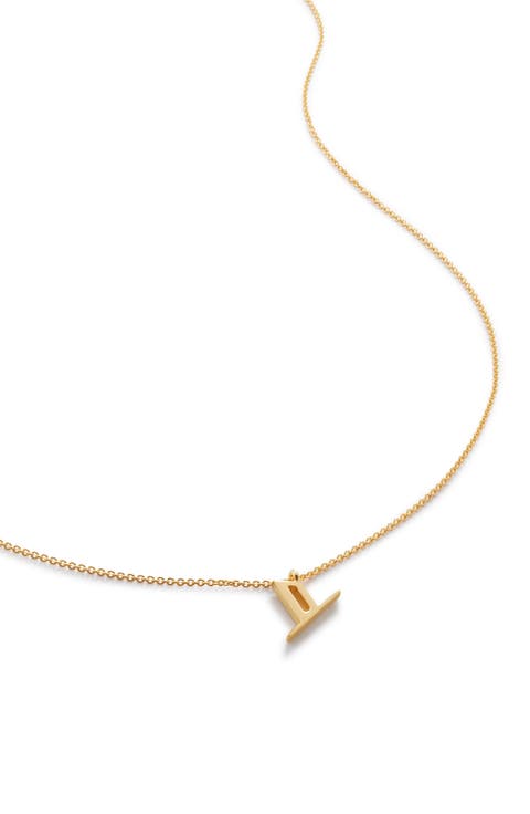 Initial Pendant Necklace