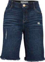 Wit & Wisdom 'Ab'solution High Waist Denim Shorts