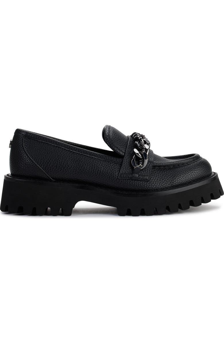 KARL LAGERFELD PARIS Gala Lug Chain Loafer, Alternate, color,
