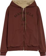 MM6 Maison Margiela Line 6 Logo Zip Hoodie