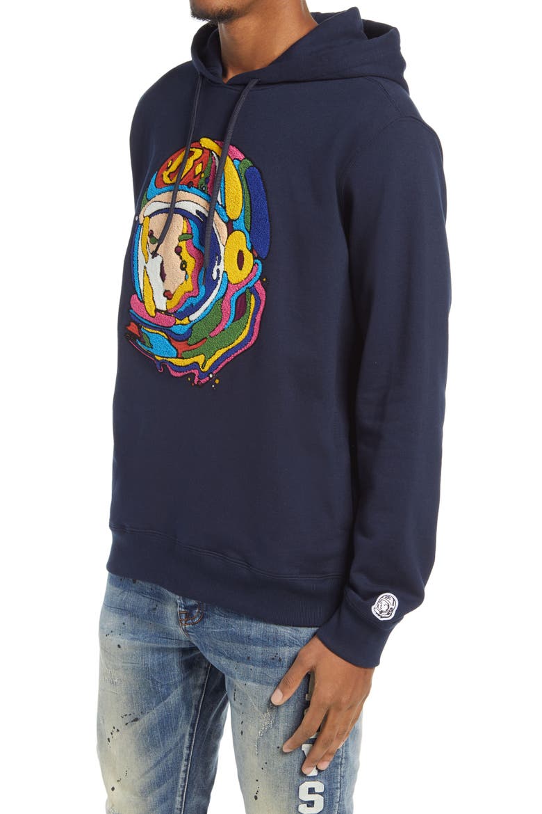 BB Luminous Helmet Hoodie, Alternate, color, NAVY