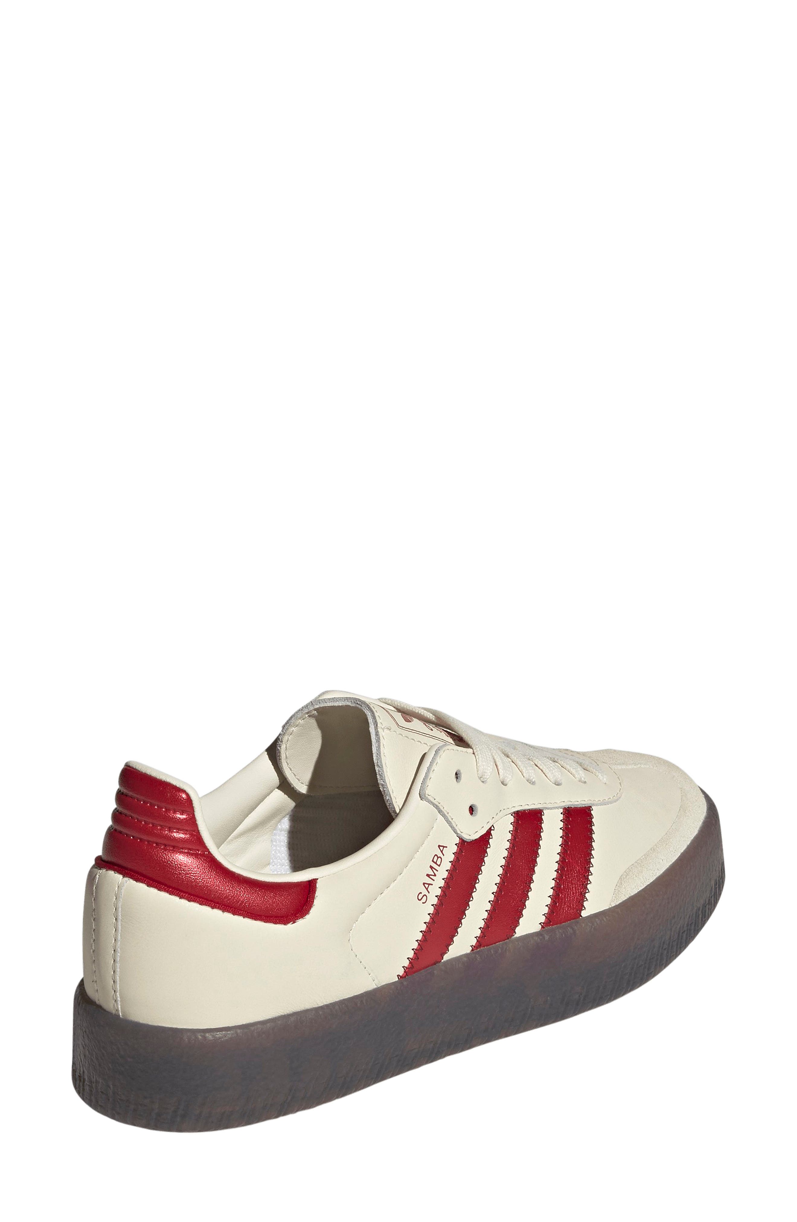 Sambae Sneaker, Alternate, color, CREAM/ VICTORY RED/ SHADOW RED