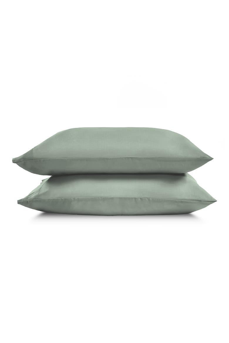 Tencel® Lyocell Pillowcase Set, Alternate, color, SAGE