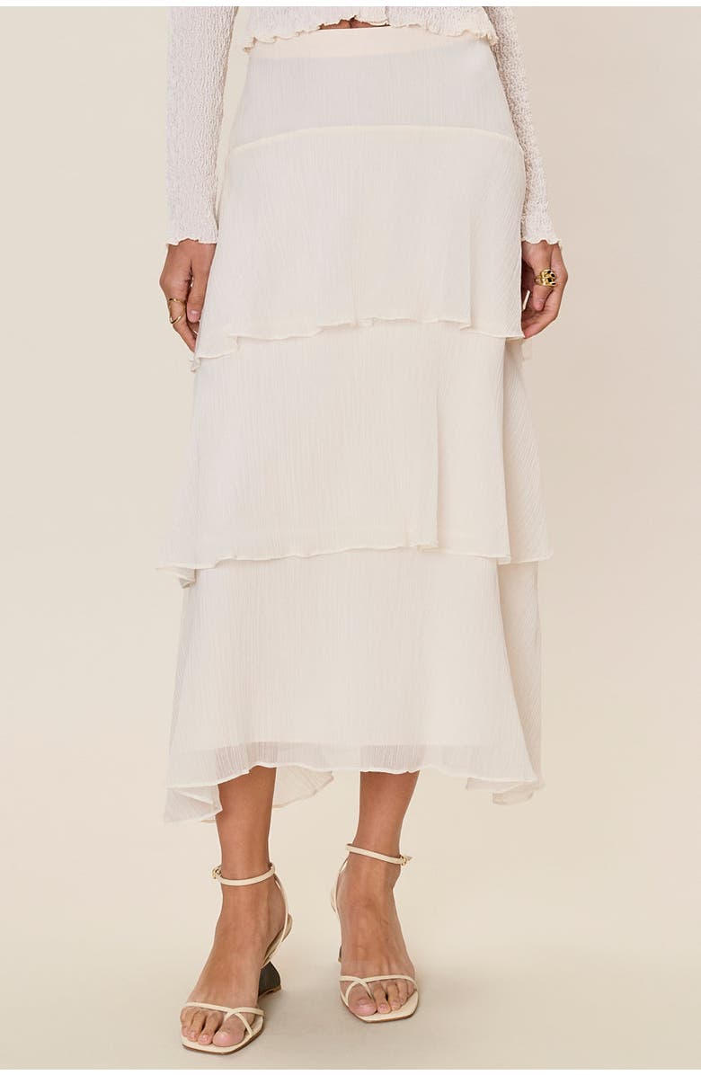 Rebecca Taylor Skye Skirt, Alternate, color, Cream