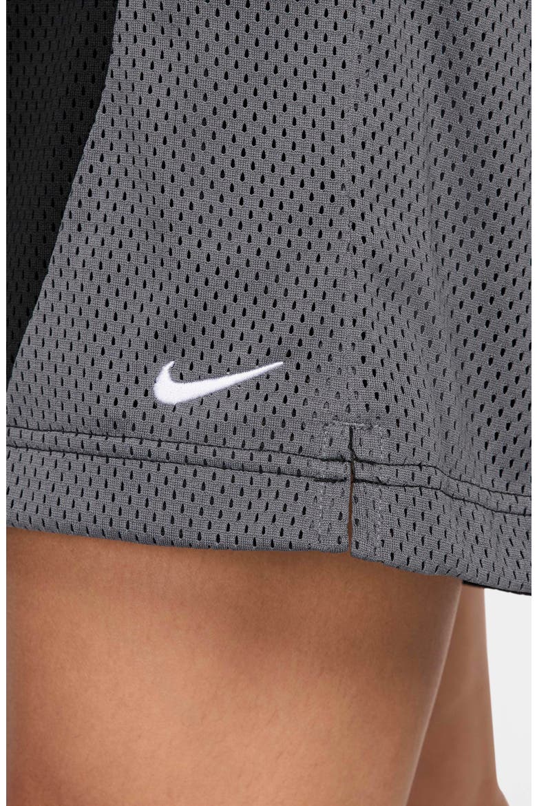Essential Dri-FIT Mesh Basketball Shorts, Alternate, color, BLACK/ IRON GREY/ WHITE