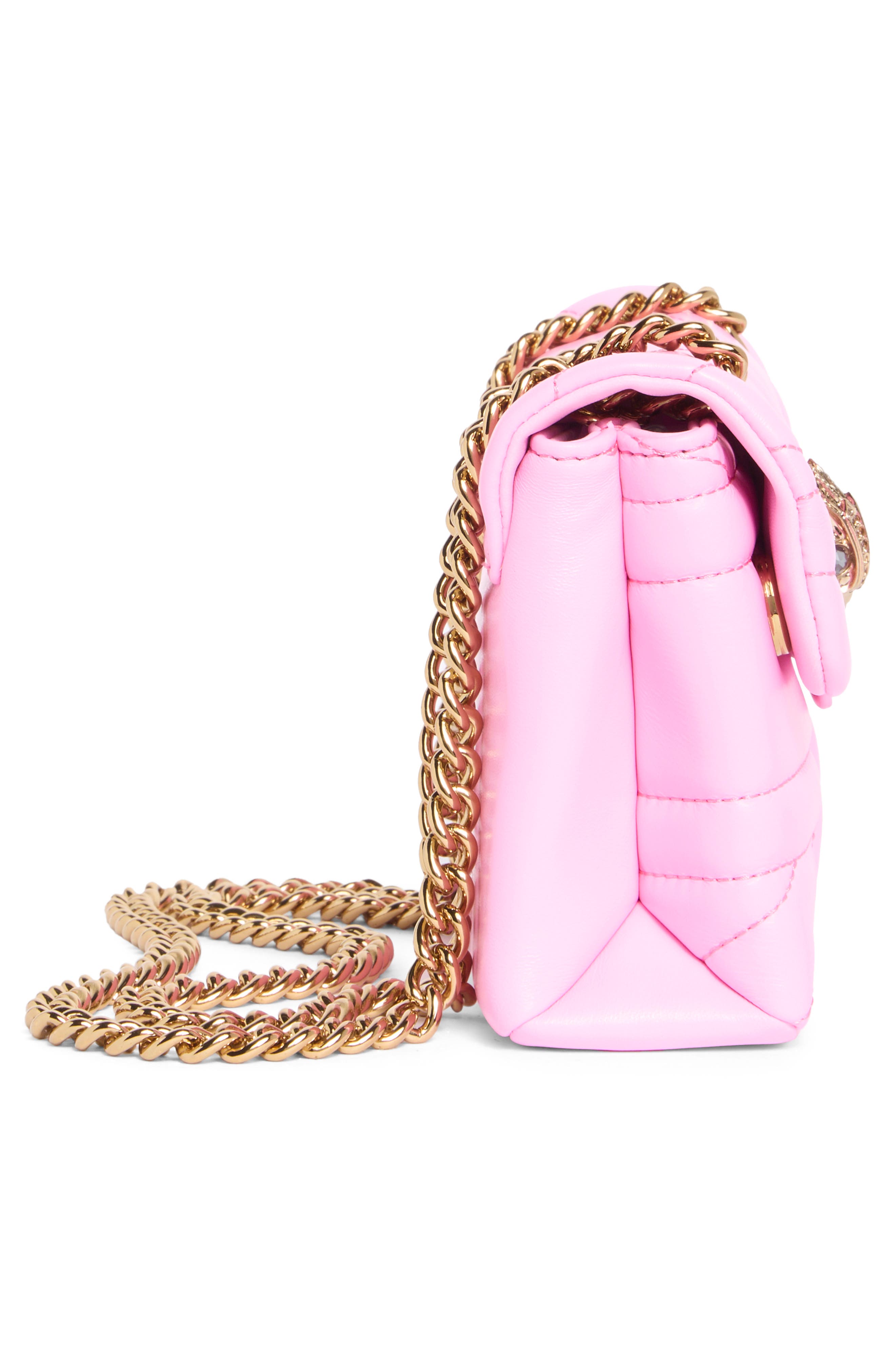 Kurt Geiger London Mini Union Jack Crossbody Bag, Alternate, color, Pink