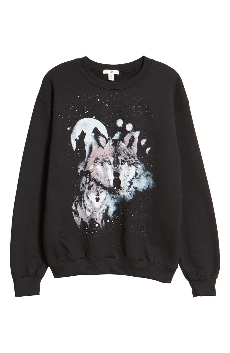 BP. Oversize Graphic Sweatshirt, Alternate, color, 