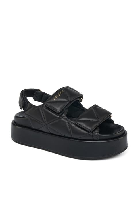 Yolanda Leather Slingback Sandal