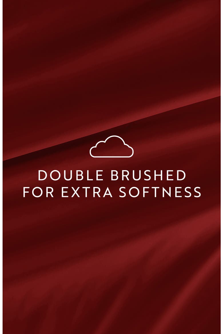 Premium Ultra Soft 4-Piece Bed Sheets Set, Alternate, color, BURGUNDY