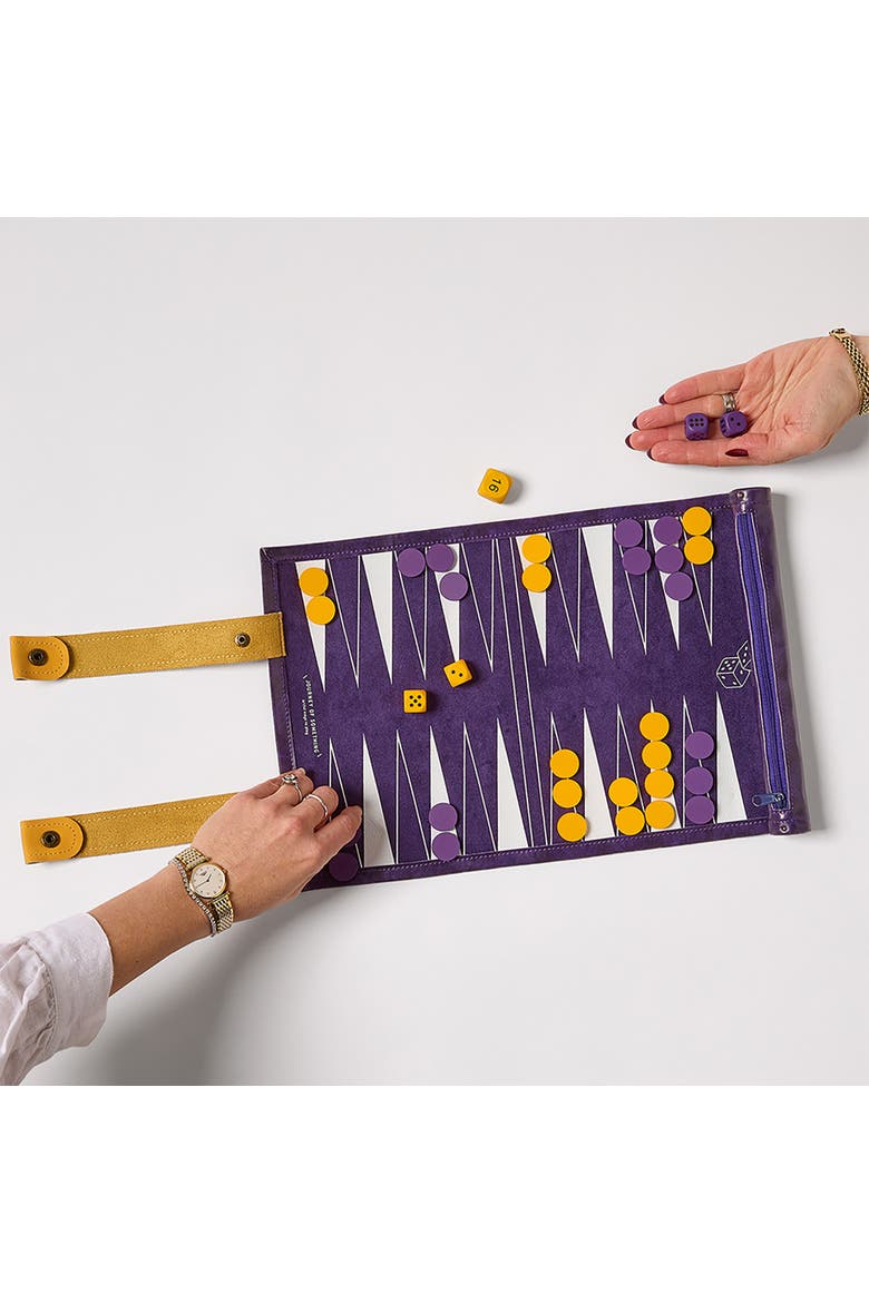 Backgammon, Travel Ready, Classic Game, Portable Play, Alternate, color, Multicolored