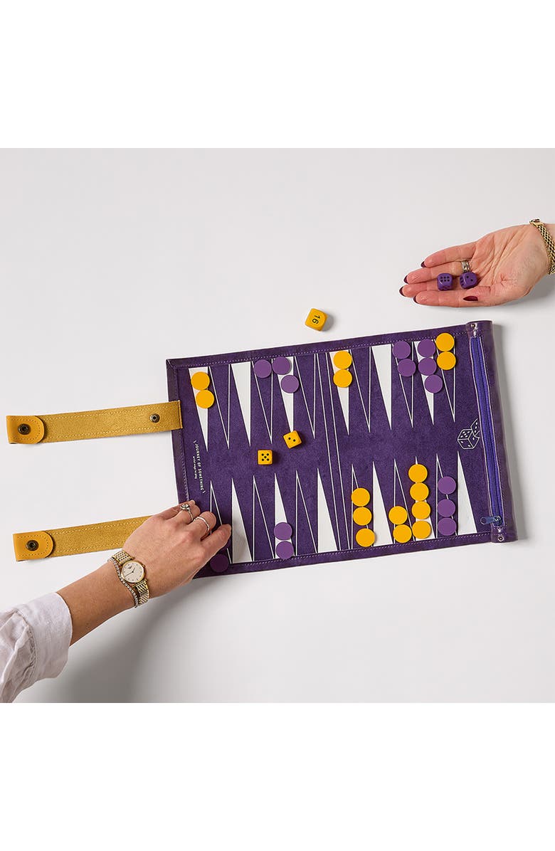 Journey of Something Backgammon, Travel Ready, Classic Game, Portable Play, Alternate, color, Multicolored