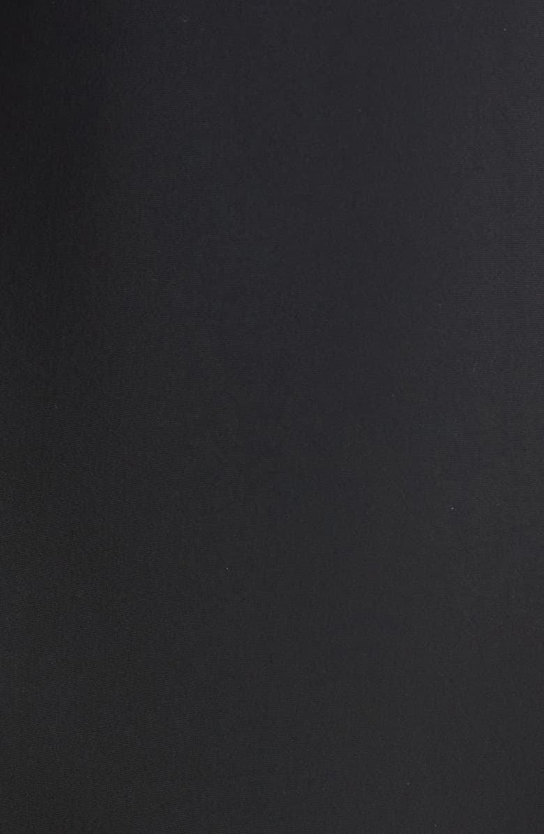 Vitamin A<sup>®</sup> Luxe Link Belted One-Piece Swimsuit, Alternate, color, Black