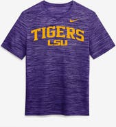 Nike Men's Nike Purple LSU Tigers Primetime Arch Logo Velocity Dri-FIT T-Shirt