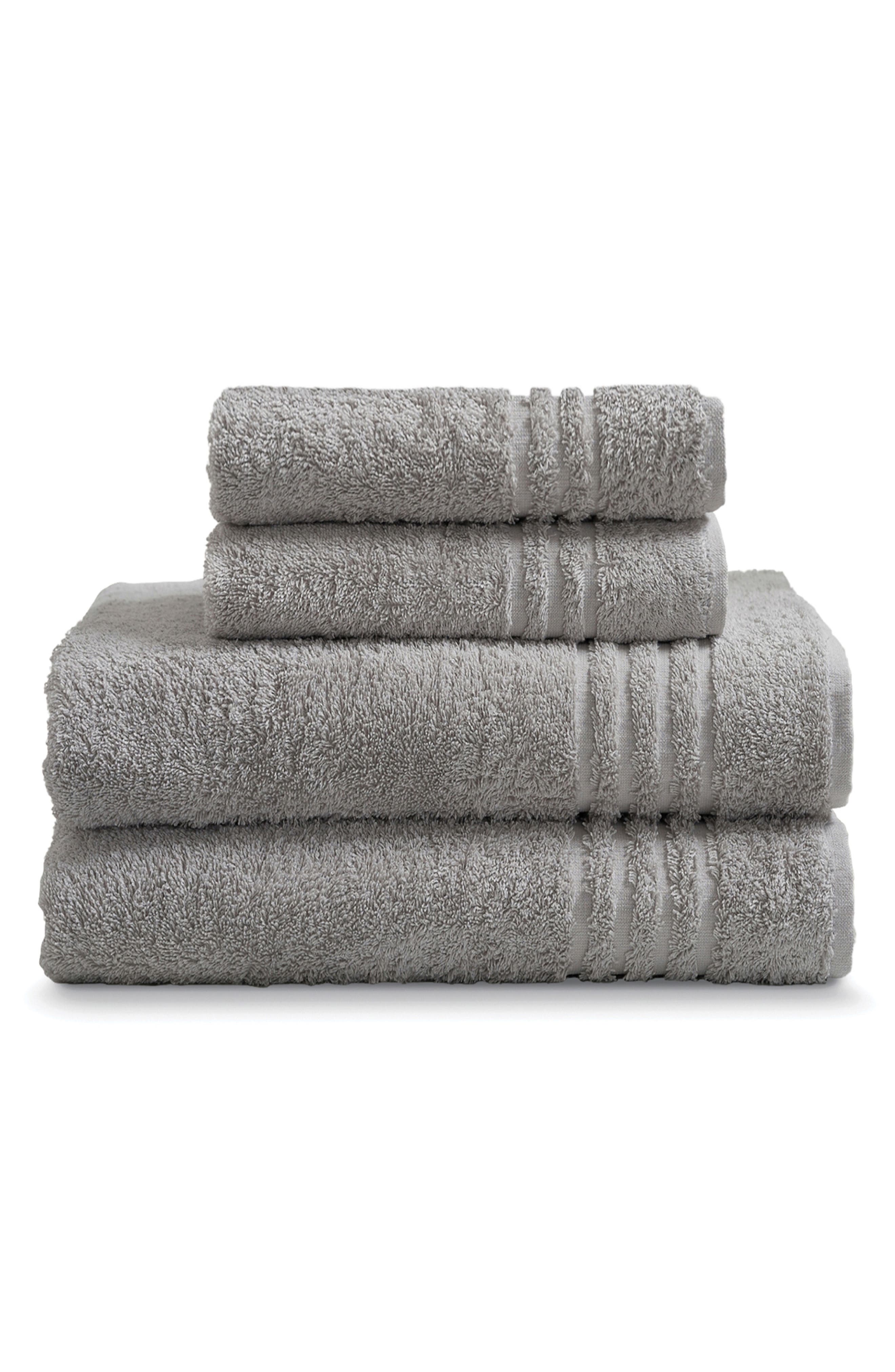 ELLA JAYNE HOME Solid Cotton 4-Piece Towel Set