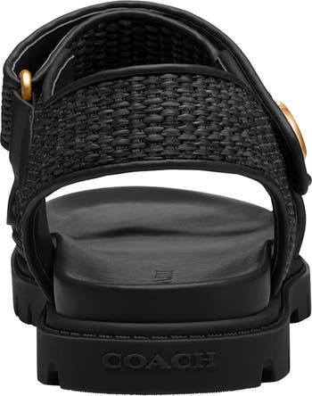 COACH Brynn Canvas Sandal (Women) | Nordstrom