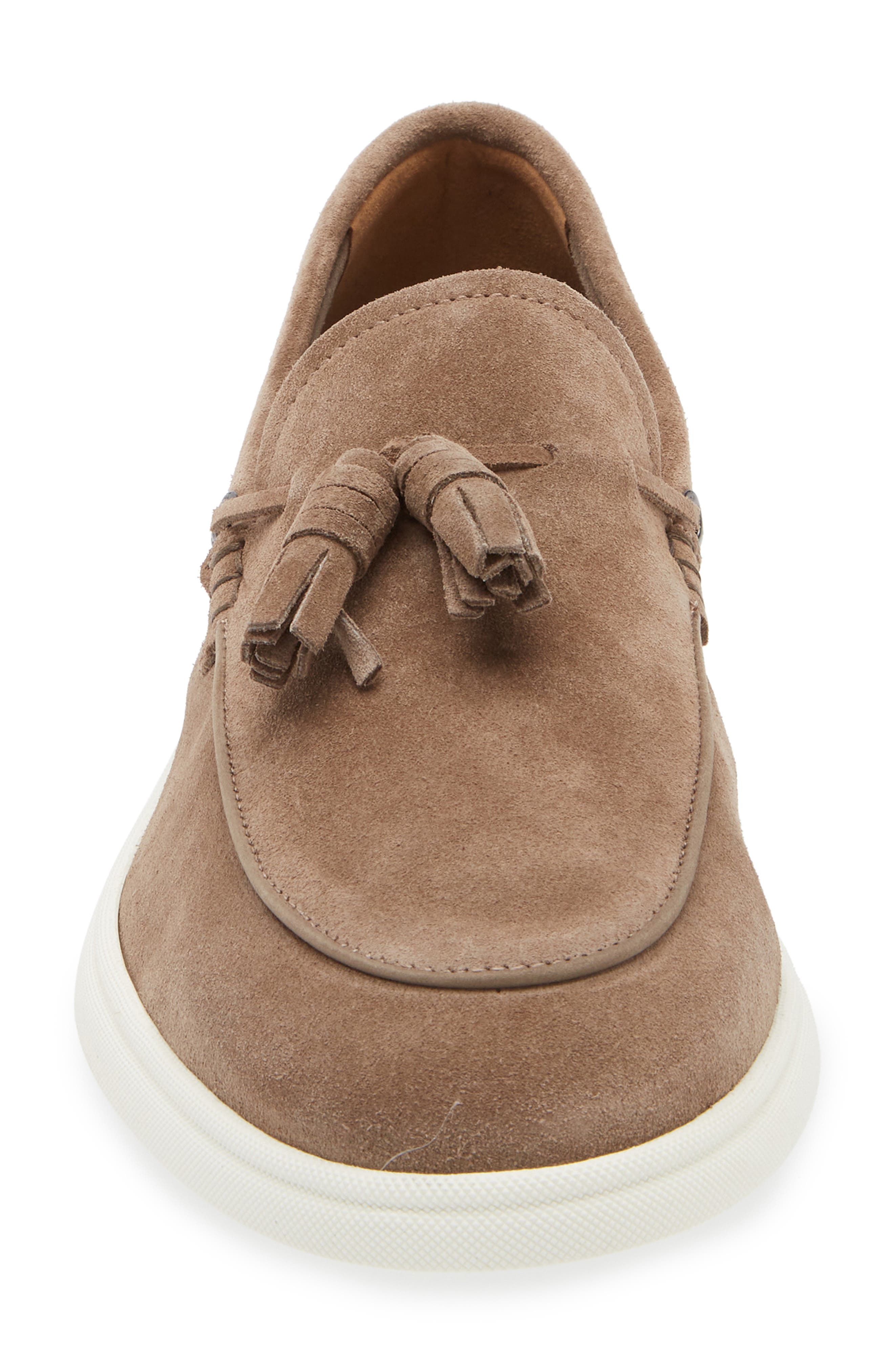 BOSS Sienne Tassel Loafer, Alternate, color, Medium Beige