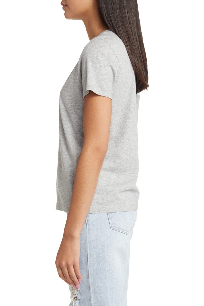 Crewneck T-Shirt, Alternate, color, GREY HEATHER