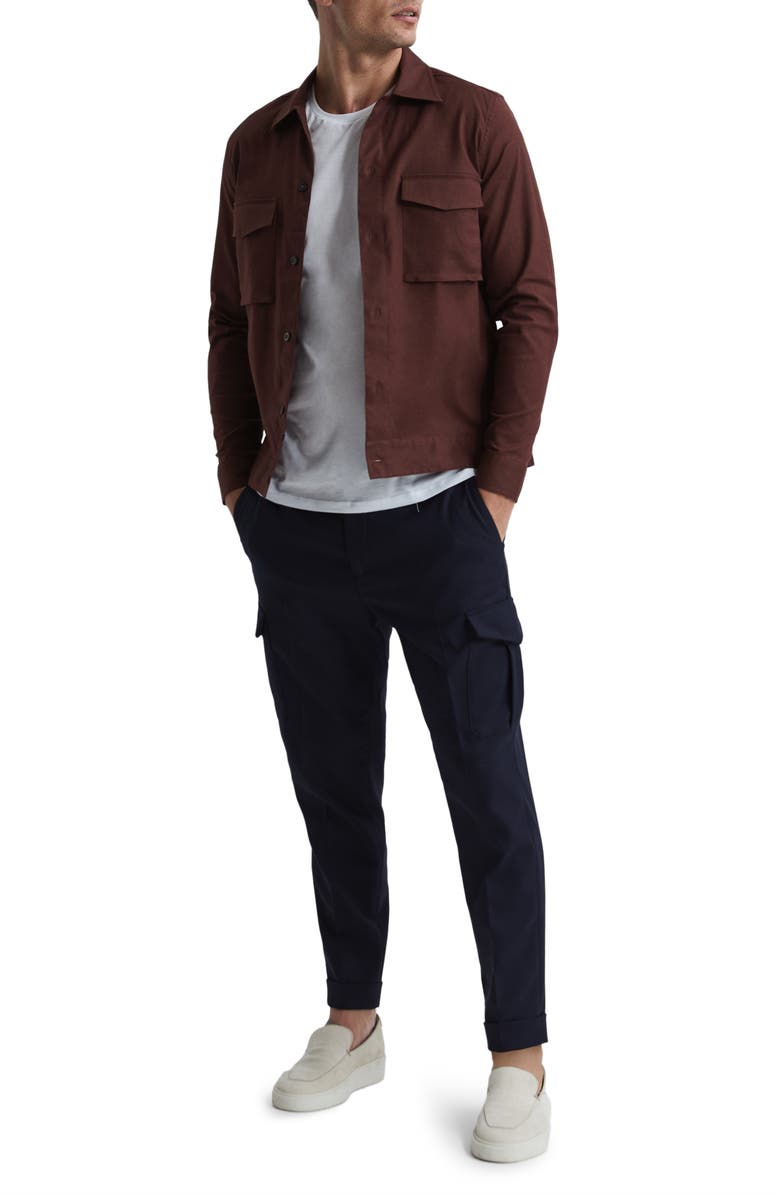 Reiss Kimchi Linen Blend Jacket, Alternate, color,