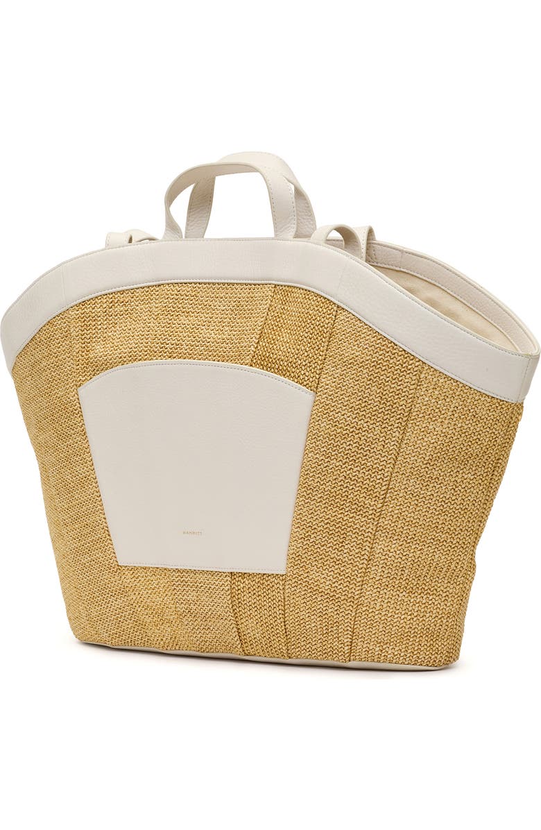 HAMMITT Shelley Raffia Resort Tote, Alternate, color,
